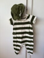 Ocean Suit Bold Jungle Stripe with Hat