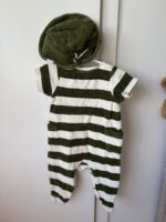 Ocean Suit Bold Jungle Stripe with Hat - Image 2