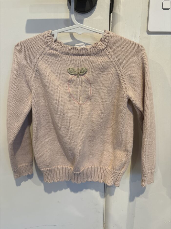 Jaime Kay Aubrey Pullover - Stawberry - Image 2